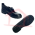 Botina de couro solado PVC