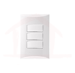 Interruptor 3 teclas Simples 4x2