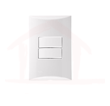 Interruptor com 2 teclas Simples 4x2