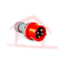 Tomada plug 380/440v equipamento industrial sobrepor  macho (verificar pontos/amp/Hz)