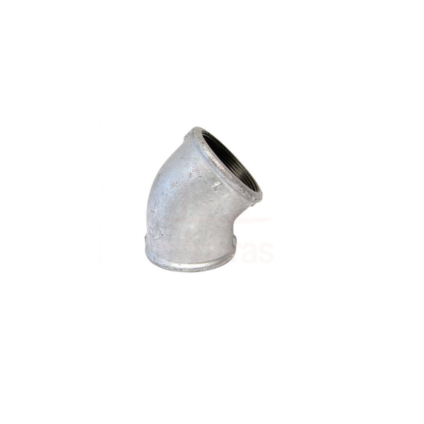 preço Cotovelo 45º galvanizado 1 1/4 - BSP Cotovelo 45º galvanizado 1 1/4 - BSP