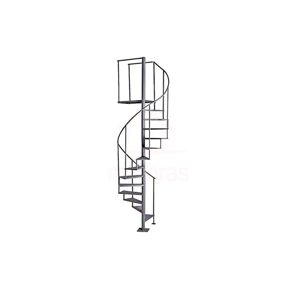 Escada caracol de ferro