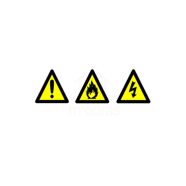 preço Placa de incêndio Alerta triangular Placa de incêndio Alerta triangular