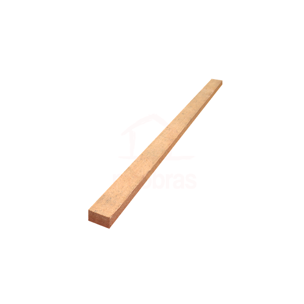 Ripa madeira para telhado 1,5 x 3 cm